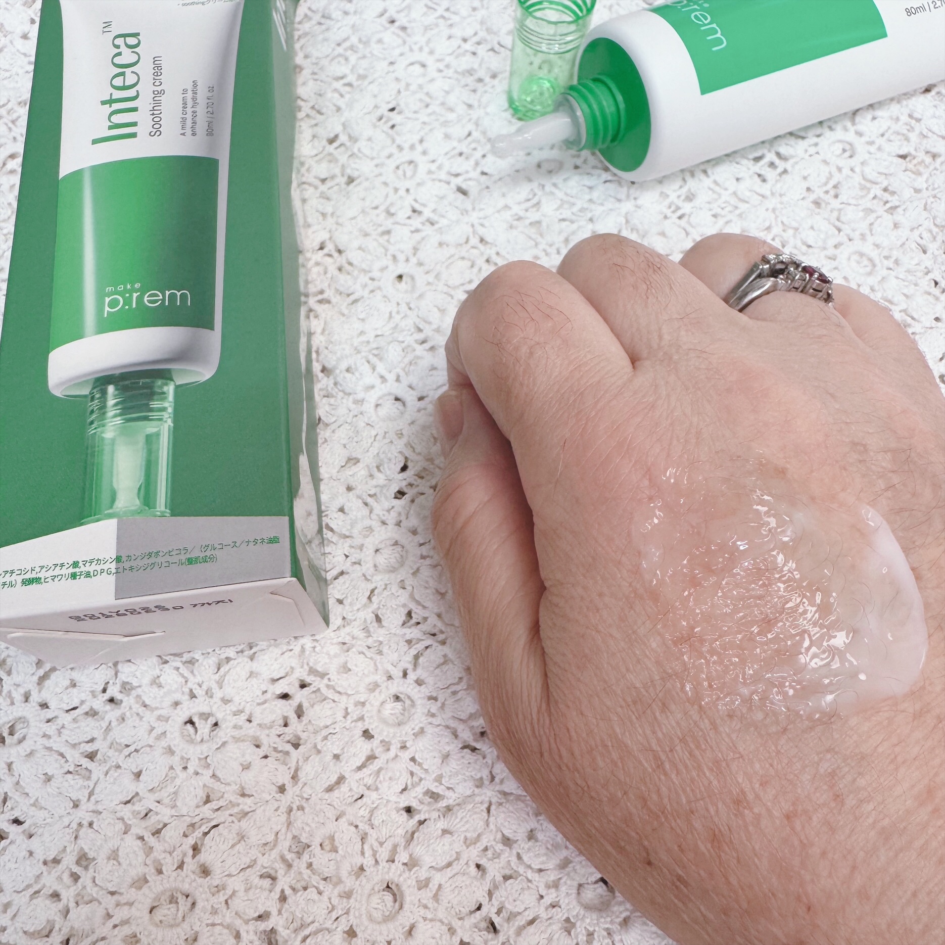 インテカ スージングクリーム/make prem/フェイスクリームを使ったクチコミ（3枚目）