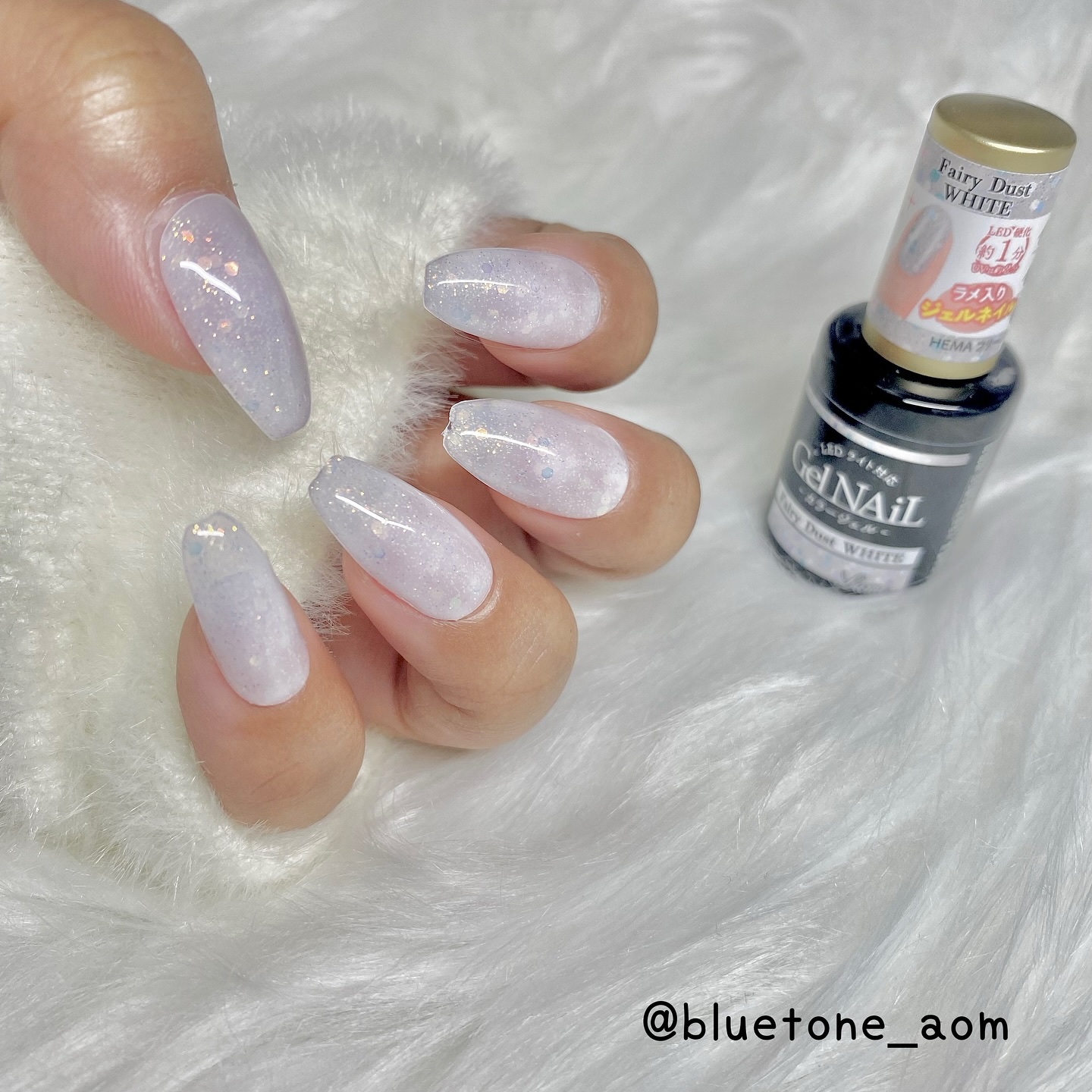 ジェルネイル（ライト対応）/セリア/ジェルネイルを使ったクチコミ（2枚目）