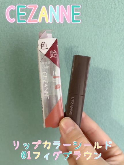 リップカラーシールド/CEZANNE/口紅を使ったクチコミ(1枚目)