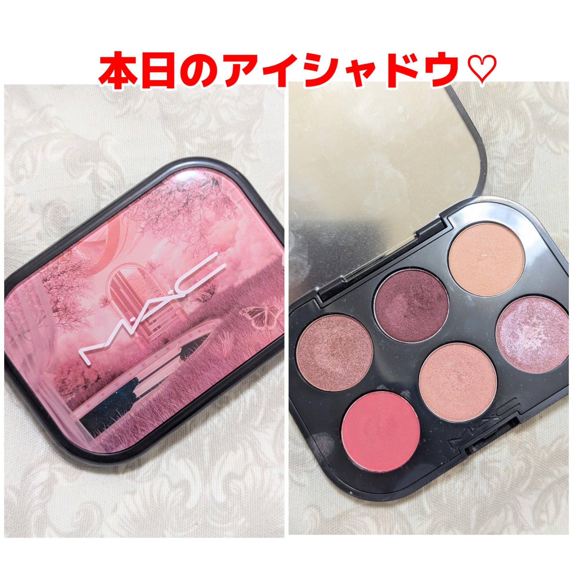 コネクト イン カラー アイシャドウ パレット × 6/M・A・C/アイシャドウパレットを使ったクチコミ（1枚目）