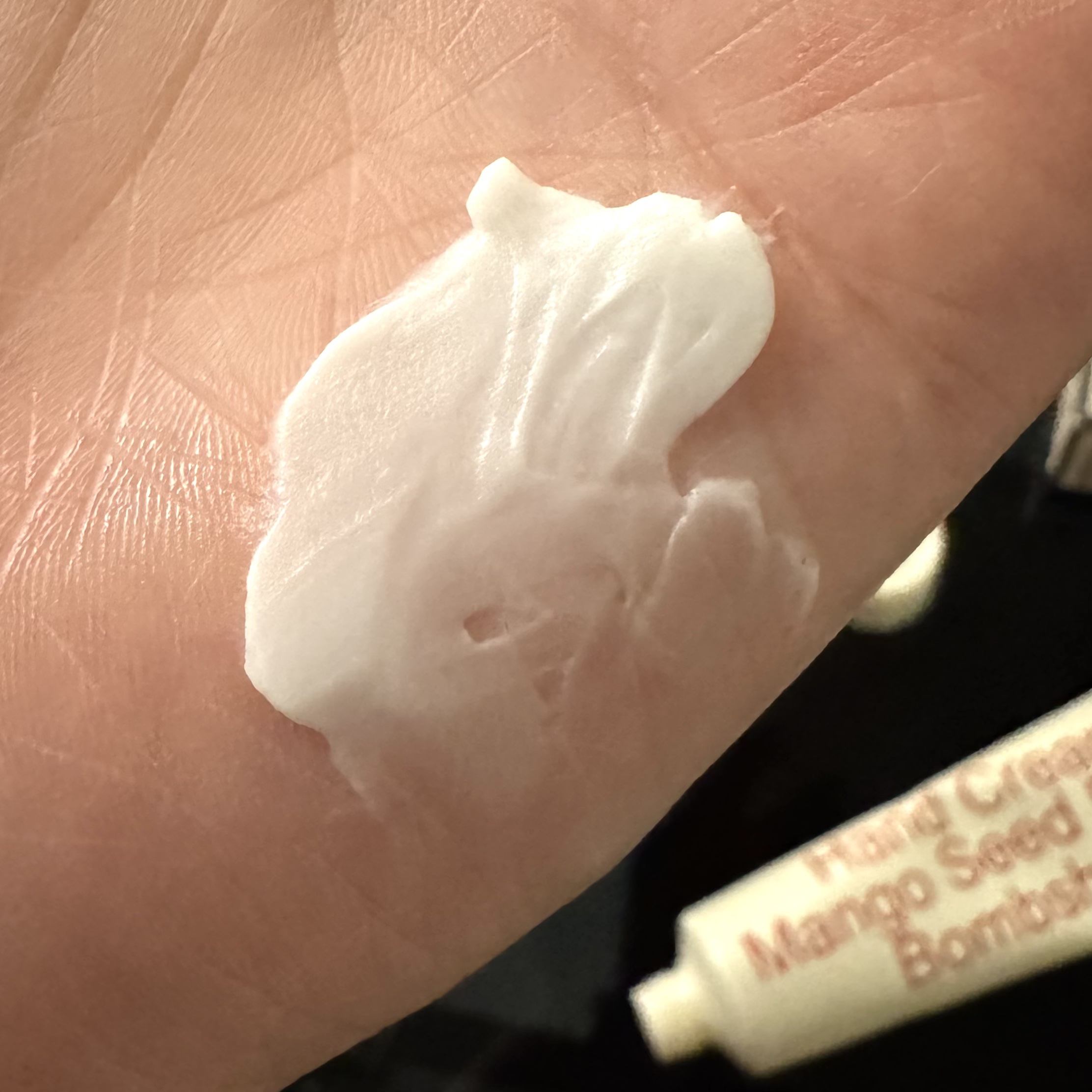 ヘトラス マンゴーシードバター パフューム ハンドクリーム/hetras/ハンドクリームを使ったクチコミ（3枚目）