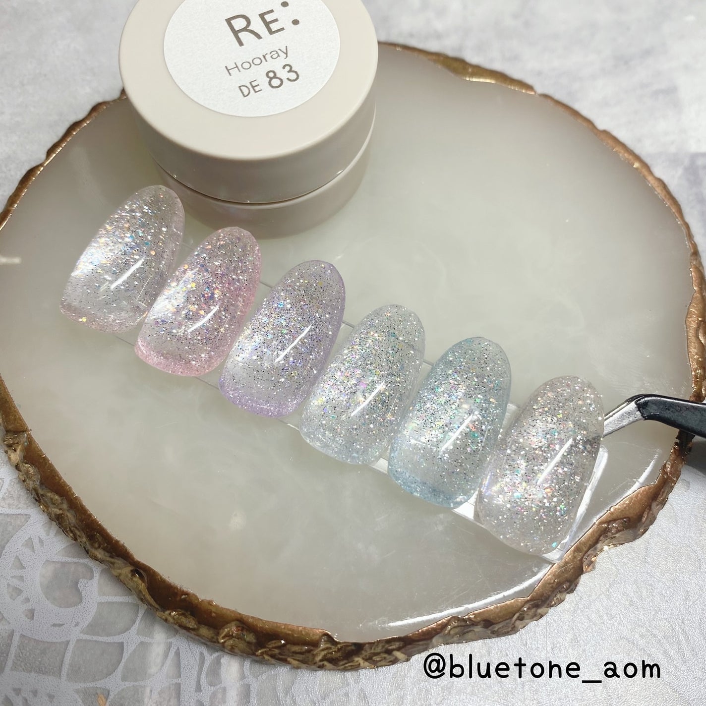 【RE:】Hooray./Beach/ジェルネイルを使ったクチコミ(6枚目)