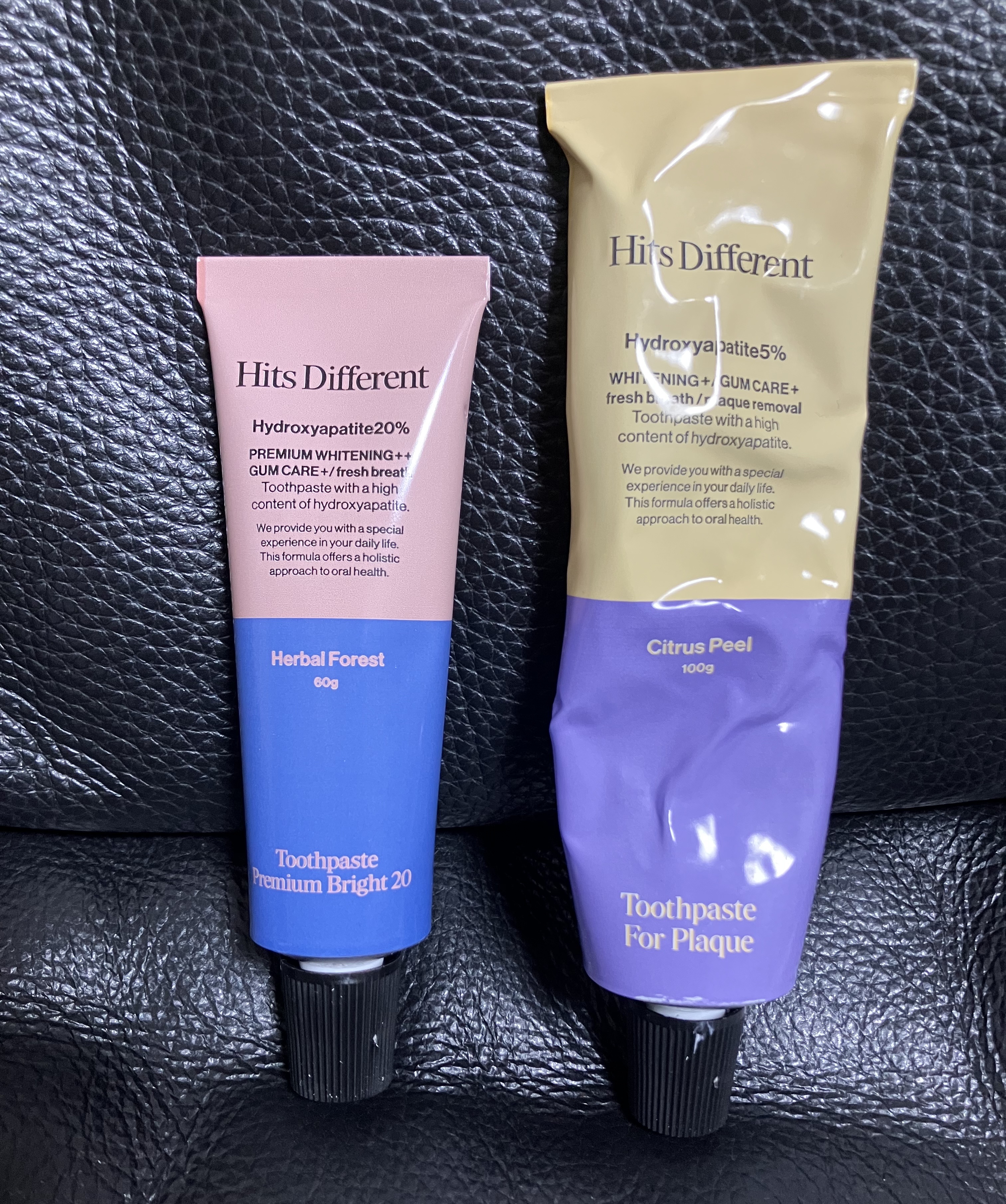 ヒッツディファレント トゥースペースト プレミアム ブライト 20/Hits Different/歯磨き粉を使ったクチコミ（1枚目）