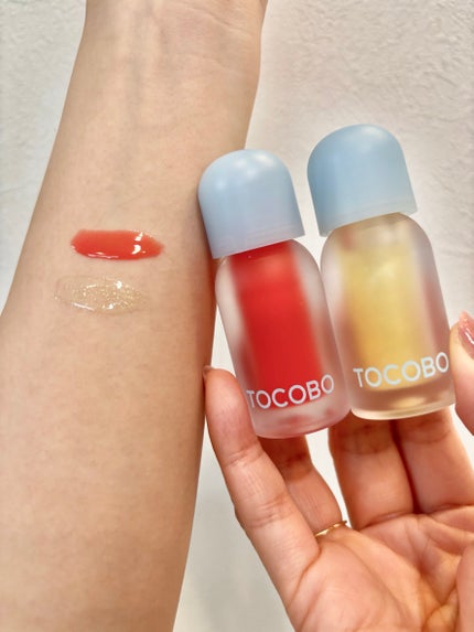 ジューシーベリープランピングリップオイル/TOCOBO/リップグロスを使ったクチコミ(6枚目)