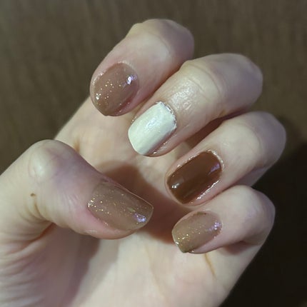 ミニネイル BR08 松(まつ)/パラドゥ/マニキュアを使ったクチコミ(1枚目)