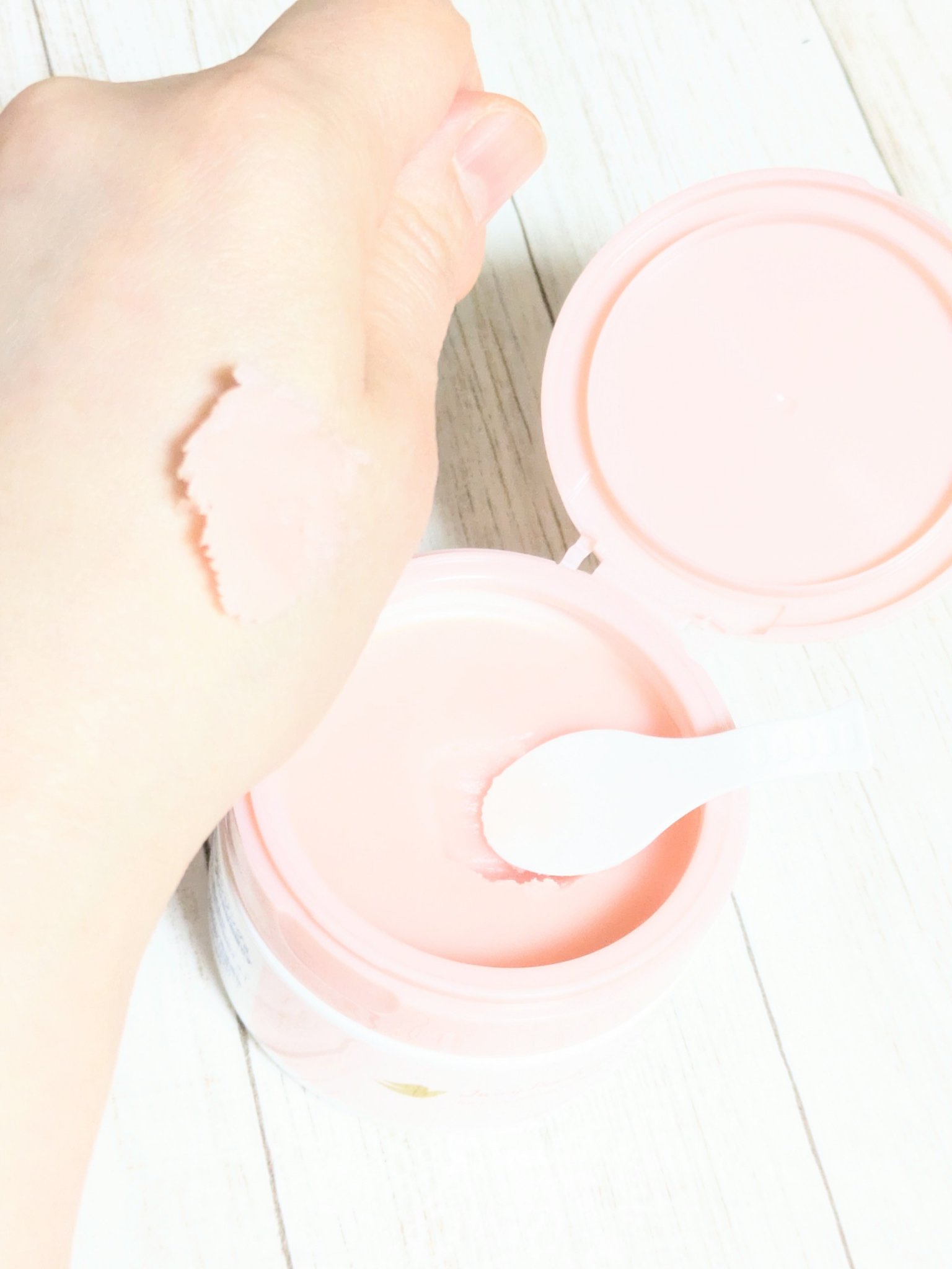  クレンジングバーム ジューシーピーチ/ダヴ/クレンジングバームを使ったクチコミ（2枚目）