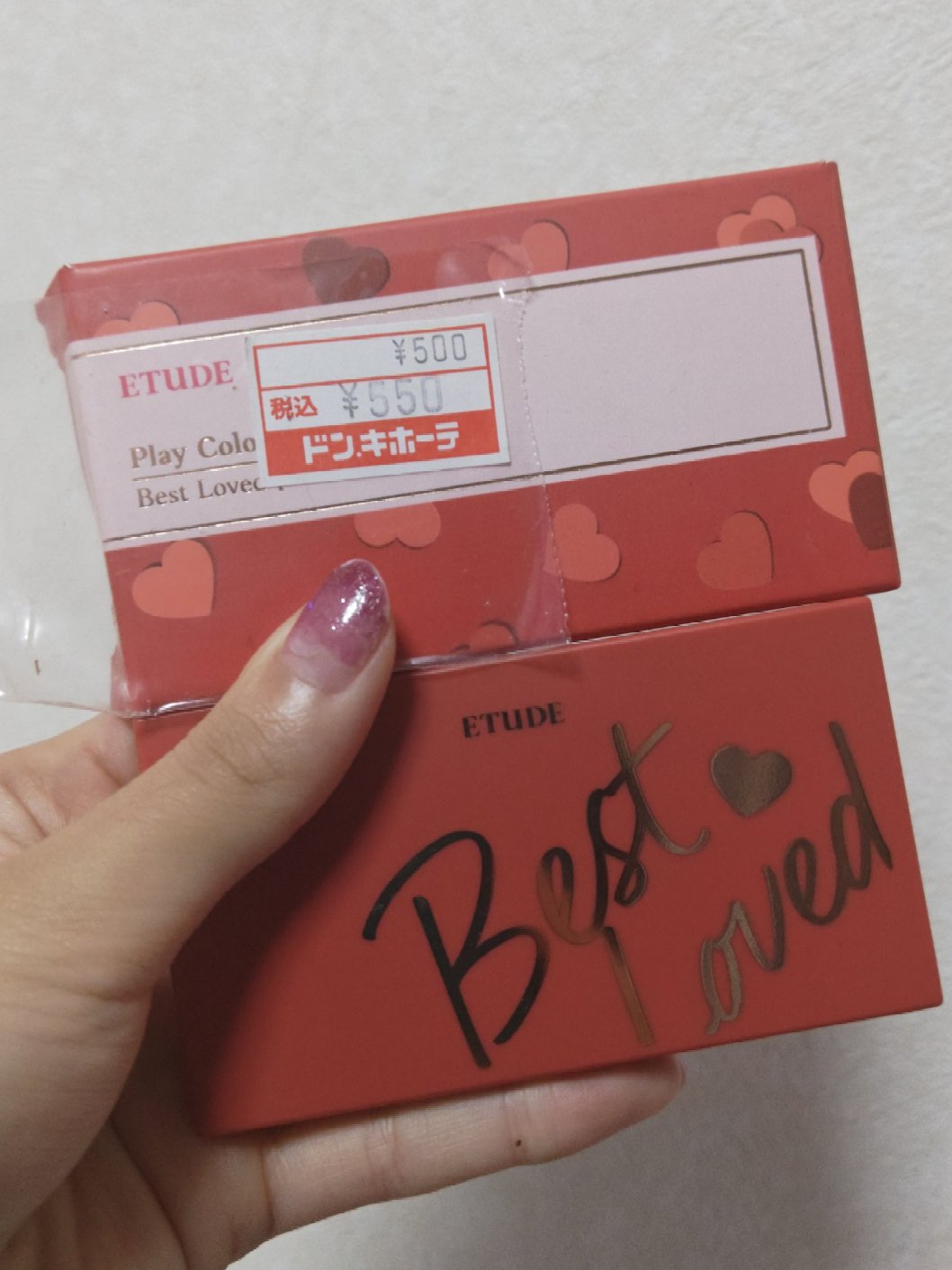 プレイカラーアイズミニ　ベストラブ/ETUDE/アイシャドウパレットを使ったクチコミ（1枚目）