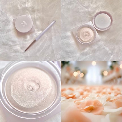 ルミナスミルクビームポット/HOLIKA HOLIKA/クリームハイライトを使ったクチコミ(2枚目)