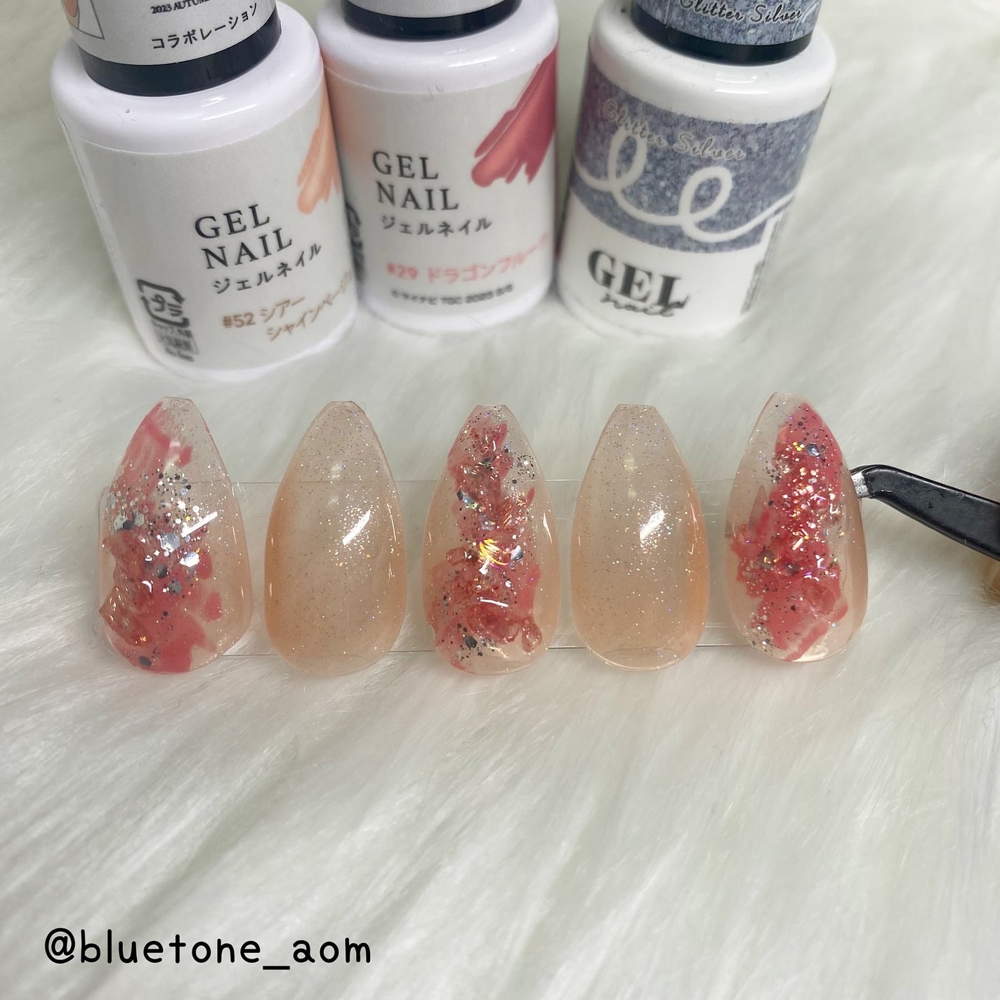 BRG ジェルネイル/DAISO/ジェルネイルを使ったクチコミ(5枚目)