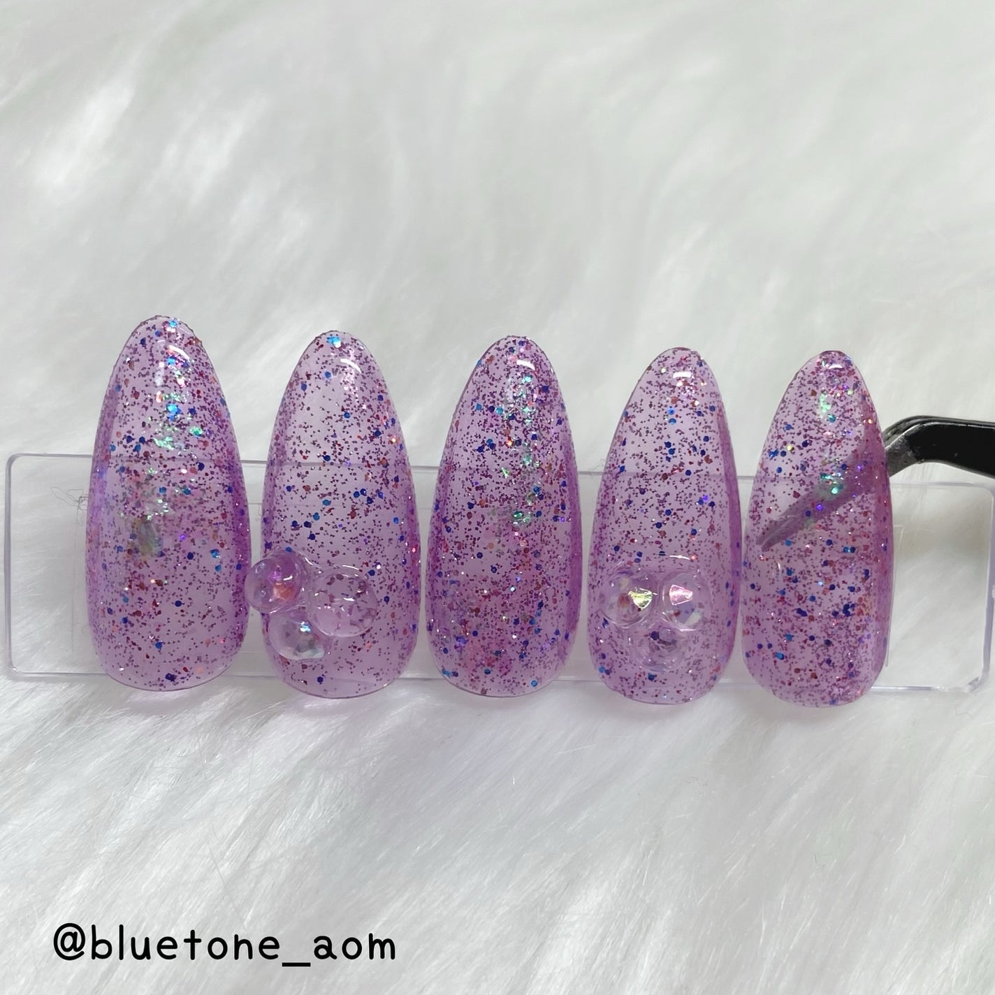 ⋆͛🦖⋆͛aomi on LIPS 「オリジナルフラッシュ📸手持ちのジェルを混ぜたりフラッシュグリッ..」(2枚目)