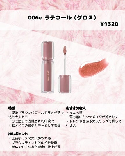 ジェンティー モチュルンリップティント/GENTY/リップティントを使ったクチコミ(6枚目)