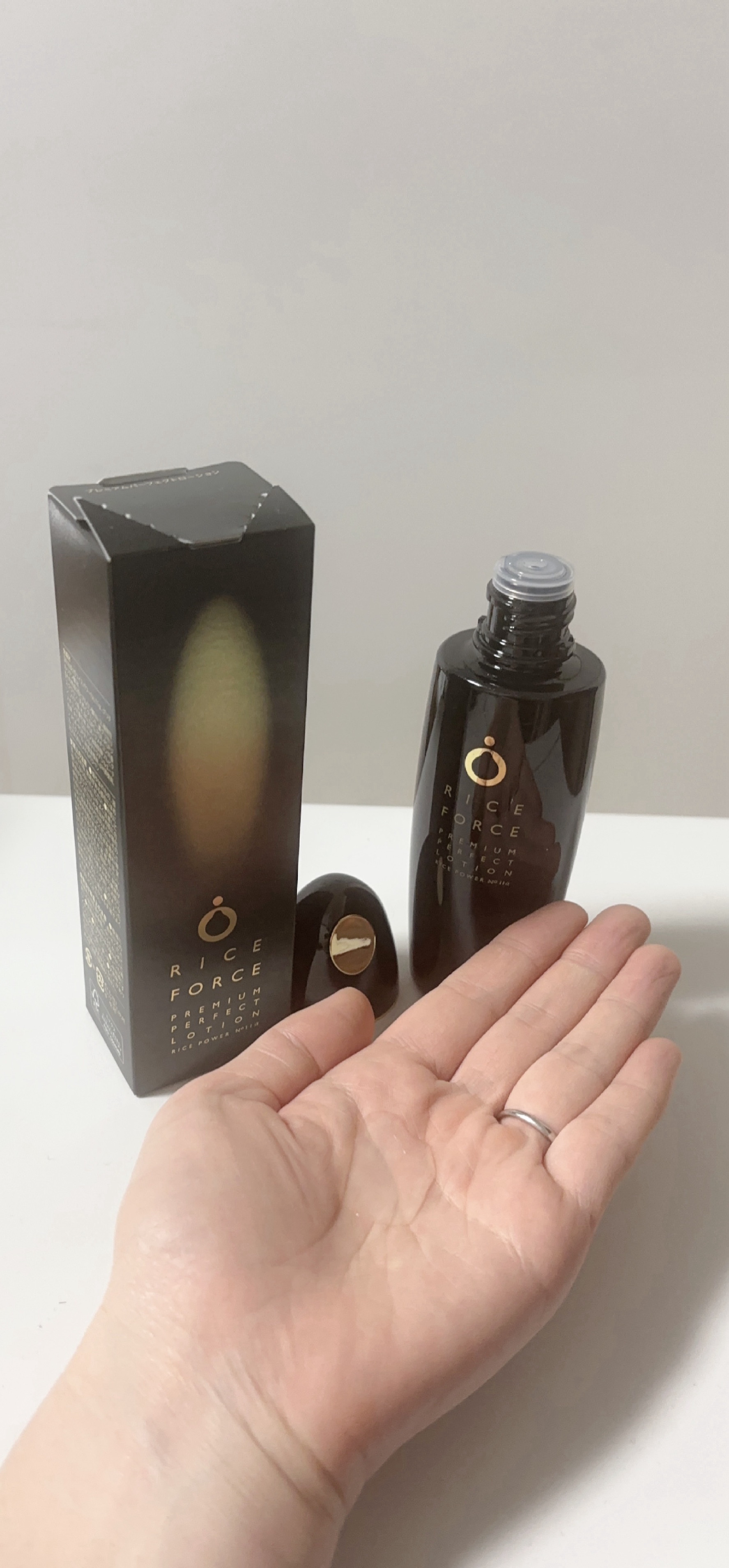 プレミアムパーフェクトローション/ライスフォース/化粧水を使ったクチコミ（2枚目）
