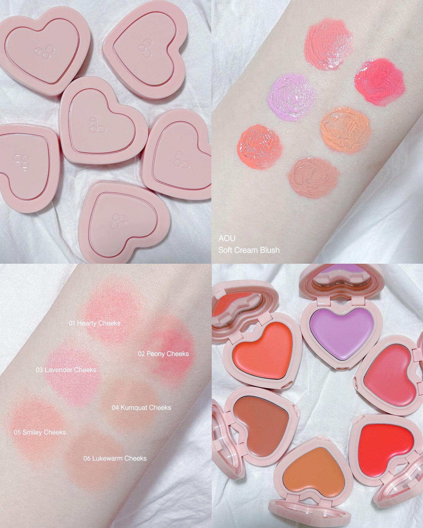 GLOWY CREAM BLUSH/AOU/ジェル・クリームチークを使ったクチコミ(2枚目)