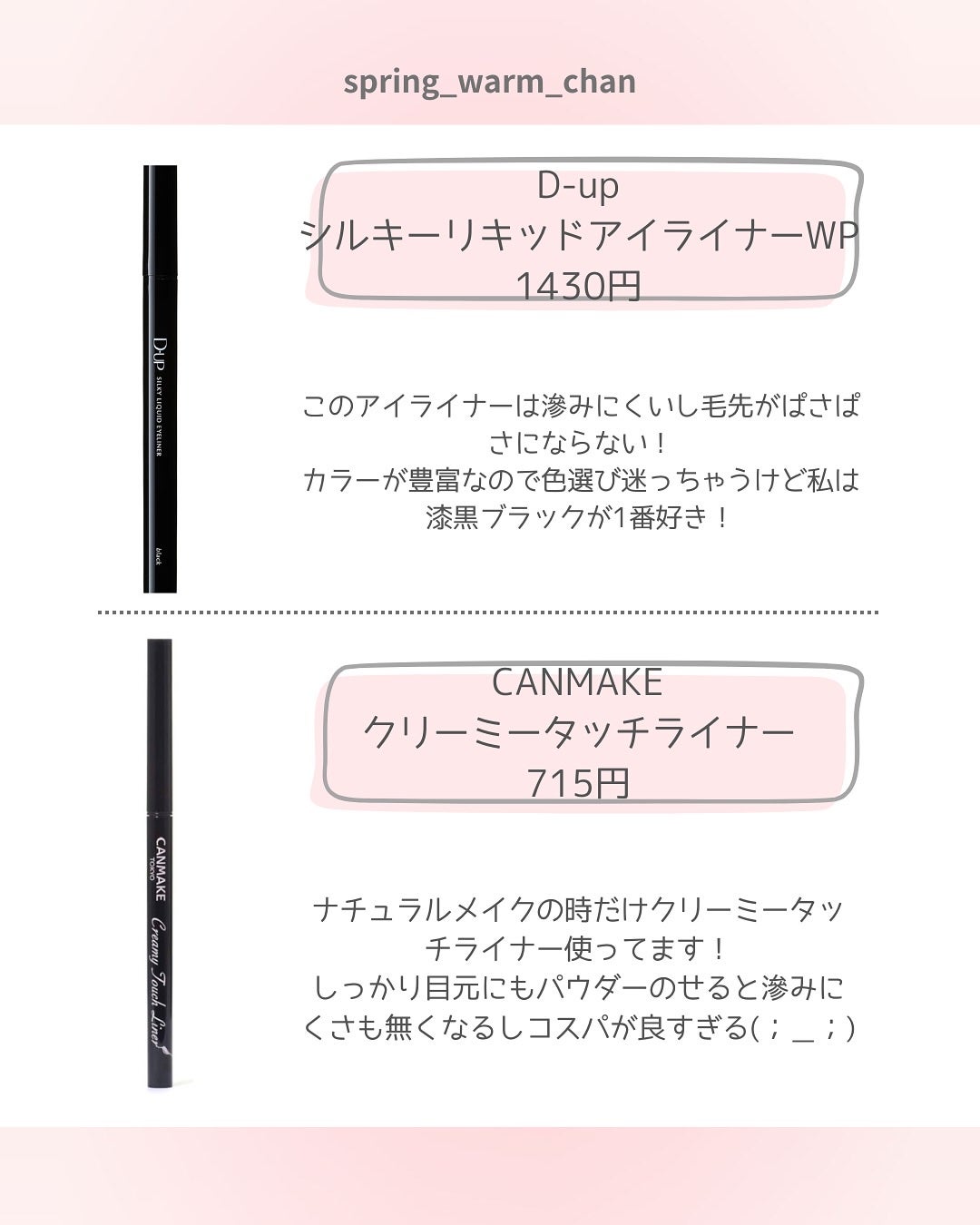 クリーミータッチライナー/キャンメイク/ジェルアイライナーを使ったクチコミ(4枚目)