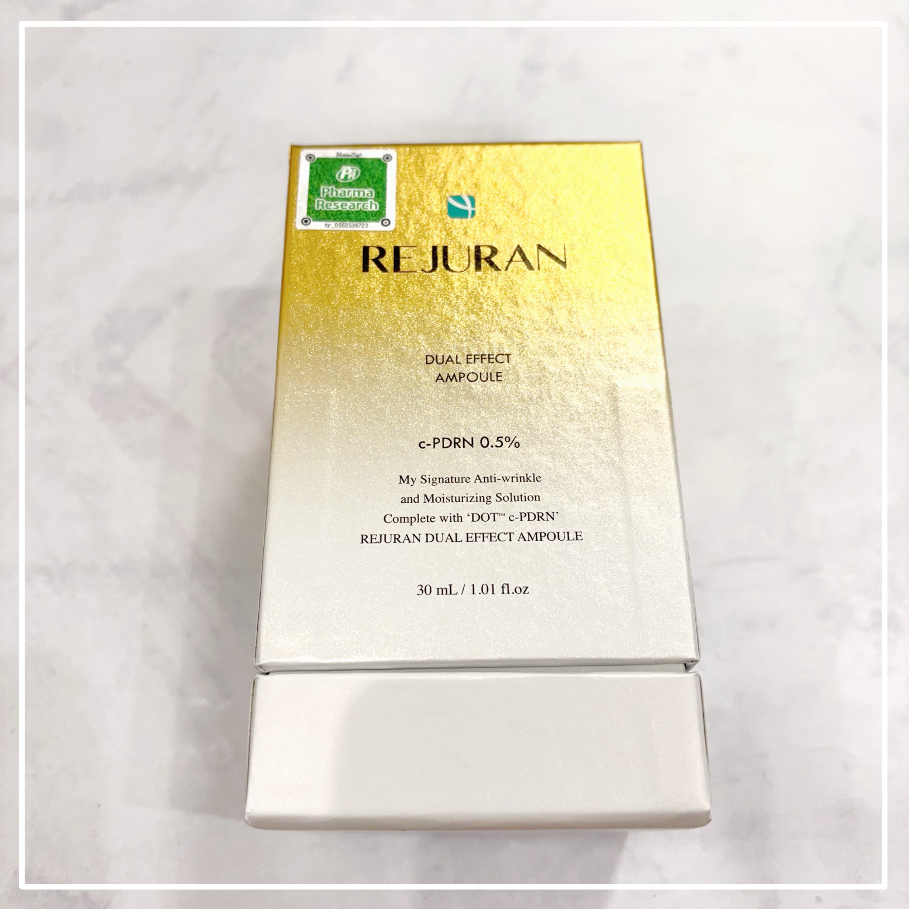 REJURAN デュアル エフェクト アンプル 30mL/REJURAN COSMETICS/美容液を使ったクチコミ（2枚目）