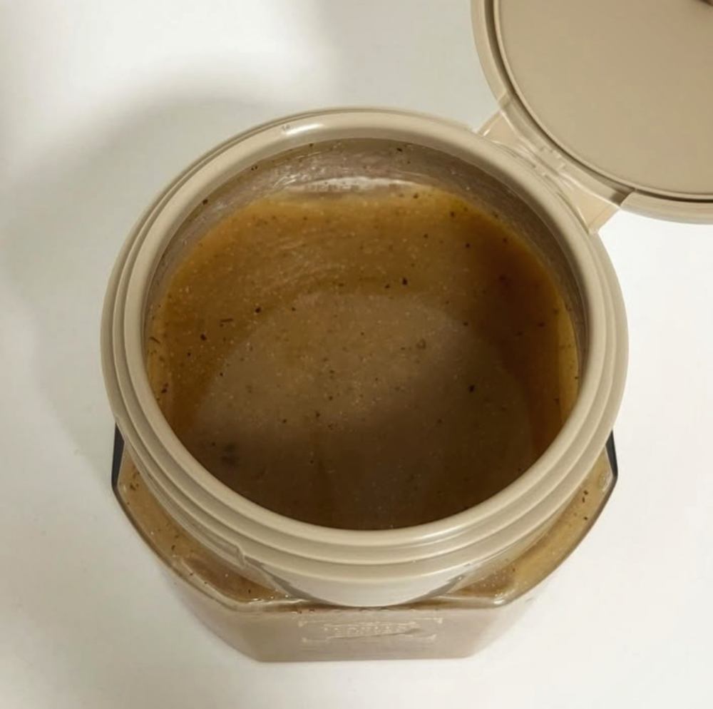 TEABLESS アールグレイティージャム ボディスクラブのクチコミ「TEABLESS
アールグレイティージャムスクラブ

スクラブとボディーソープの２in1タイプ.....」（3枚目）