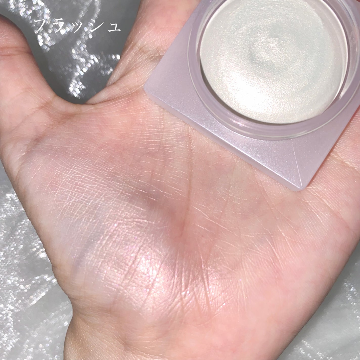 ルミナスミルクビームポット/HOLIKA HOLIKA/クリームハイライトを使ったクチコミ(4枚目)