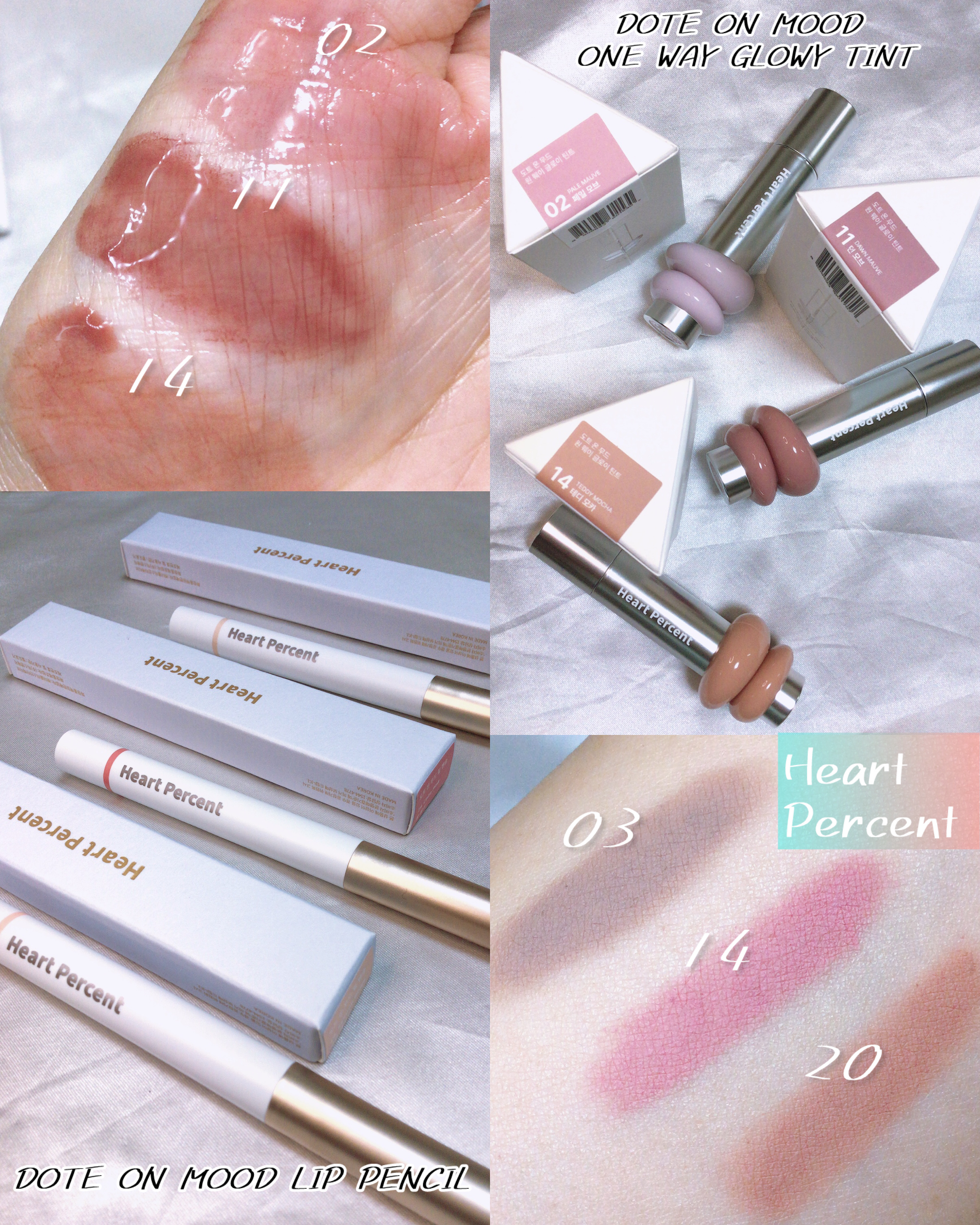 ドットオンムードリップペンシル/Heart Percent/リップライナーを使ったクチコミ（1枚目）