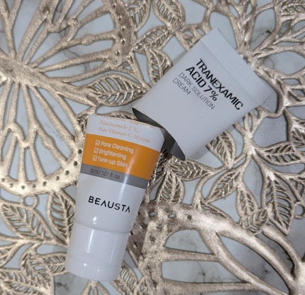 トラネキサム酸7%ダークソリューションクリーム/BEAUSTA/フェイスクリームを使ったクチコミ(1枚目)