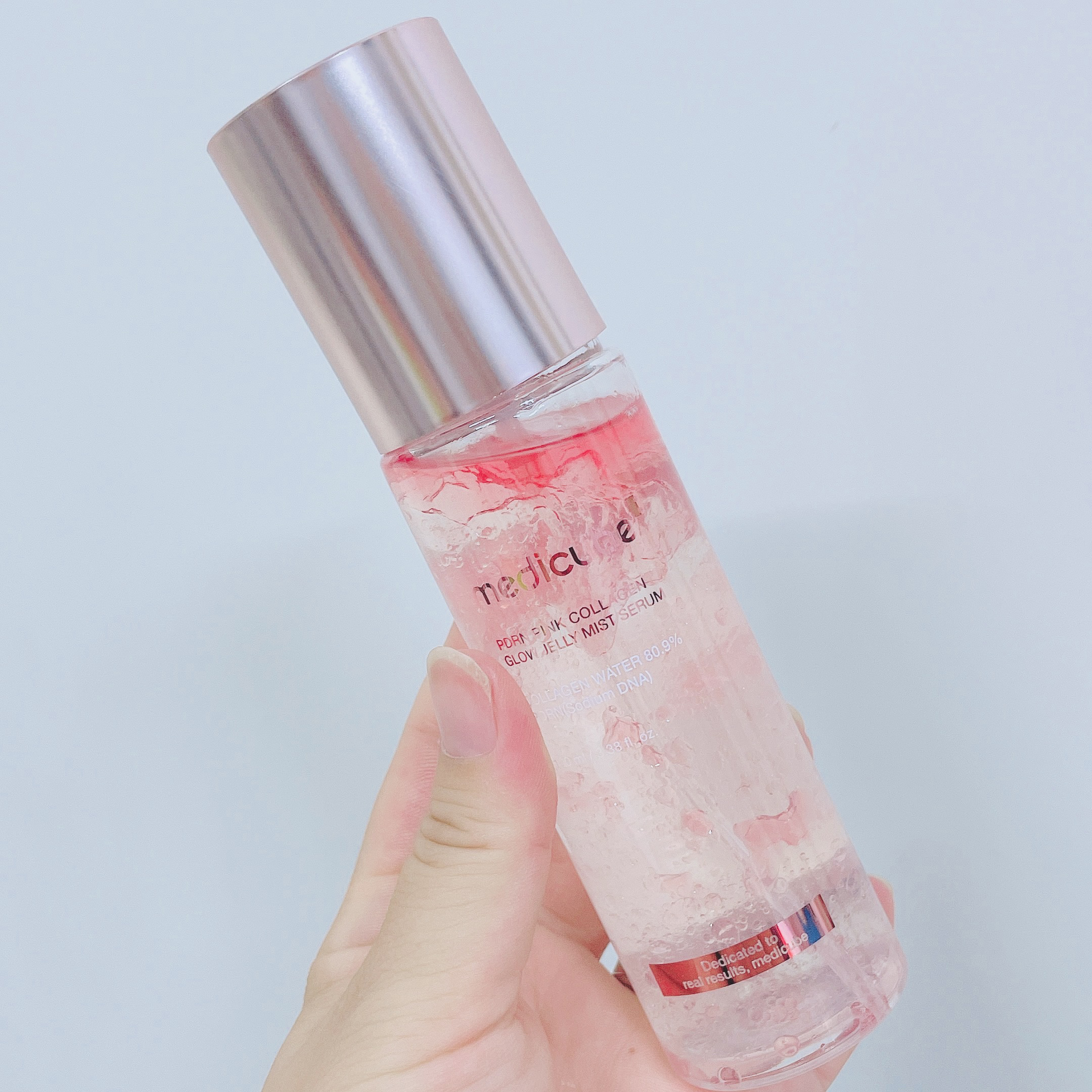 PDRNピンクゼリーセラムミスト/MEDICUBE/美容液を使ったクチコミ（2枚目）