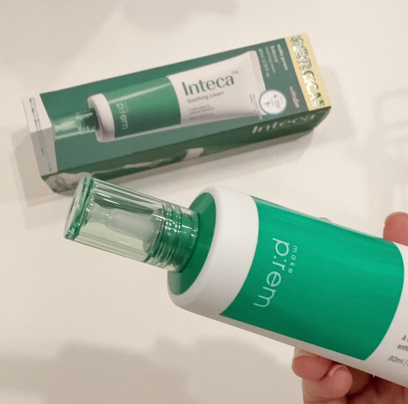 インテカ スージングクリーム/make prem/フェイスクリームを使ったクチコミ(2枚目)