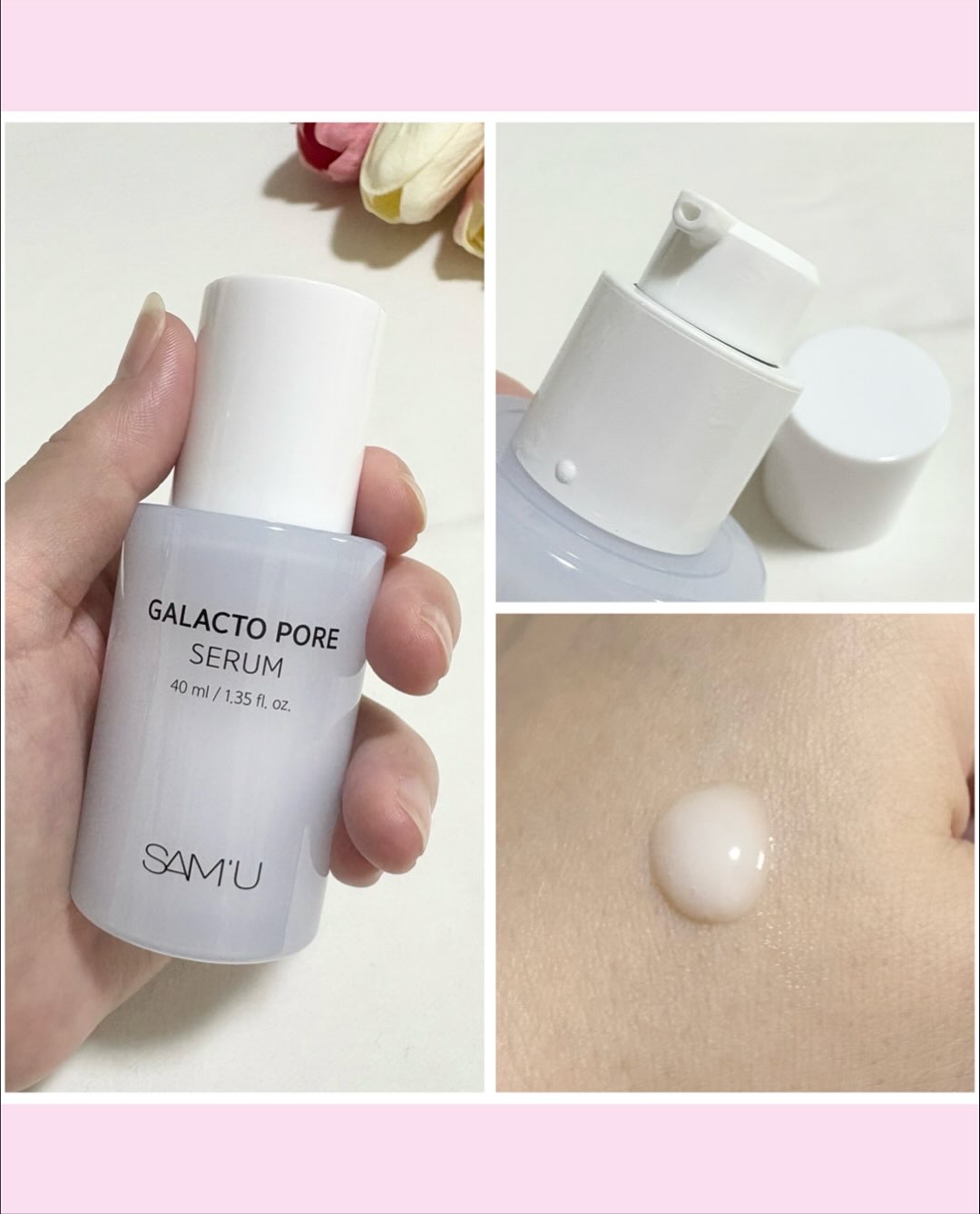 サミュ ガラクトポア セラム/SAM'U/美容液を使ったクチコミ（3枚目）
