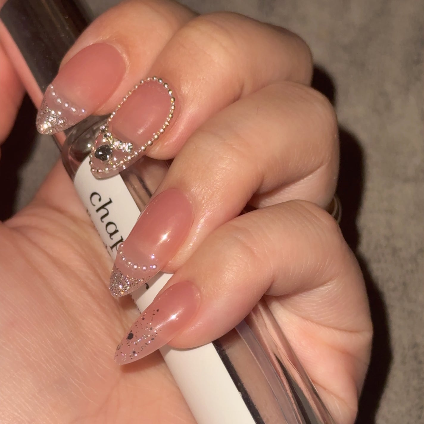 ネイル接着テープ 小さい爪用/DAISO/ネイルシールを使ったクチコミ(3枚目)