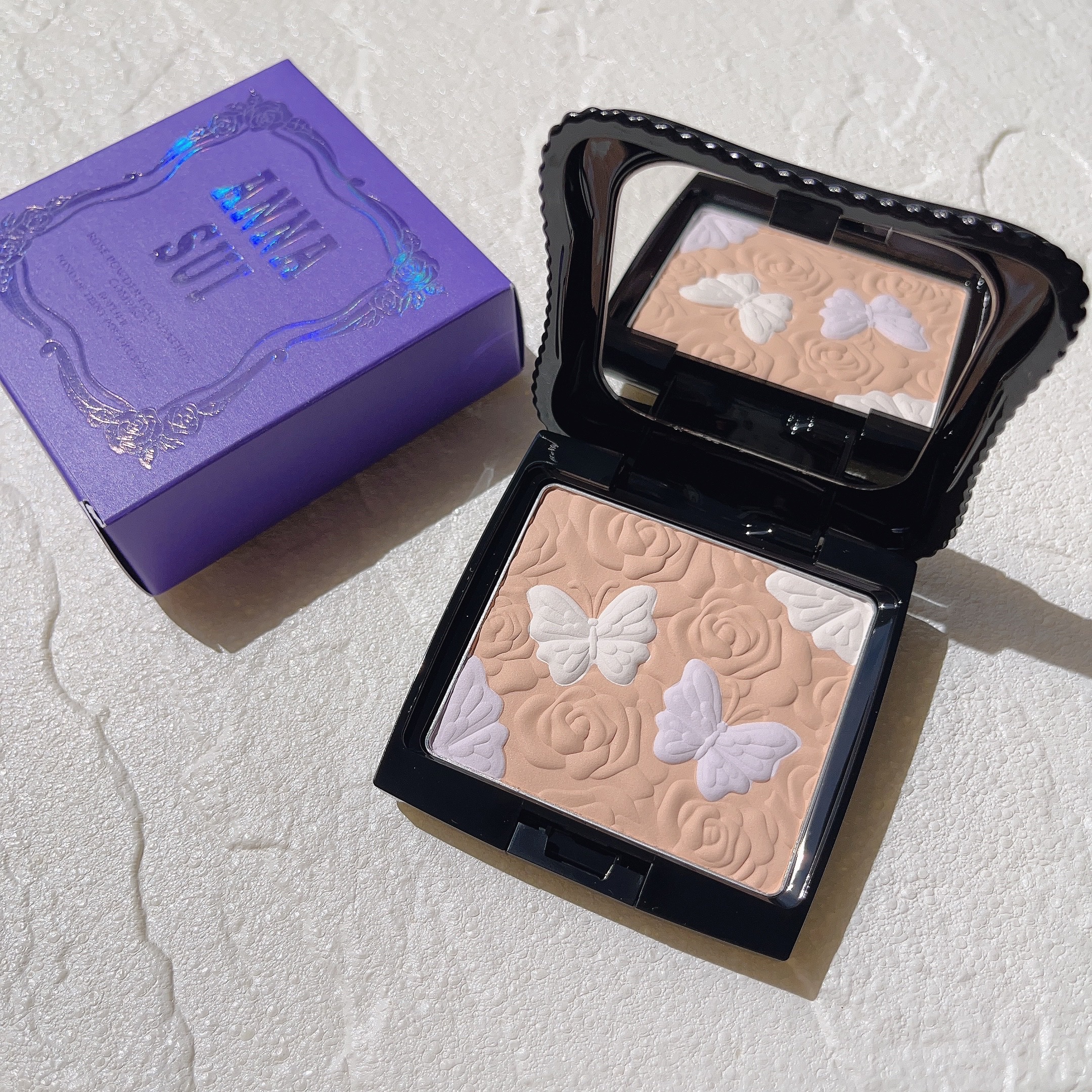 ローズ パウダー ファンデーション/ANNA SUI/パウダーファンデーションを使ったクチコミ（1枚目）