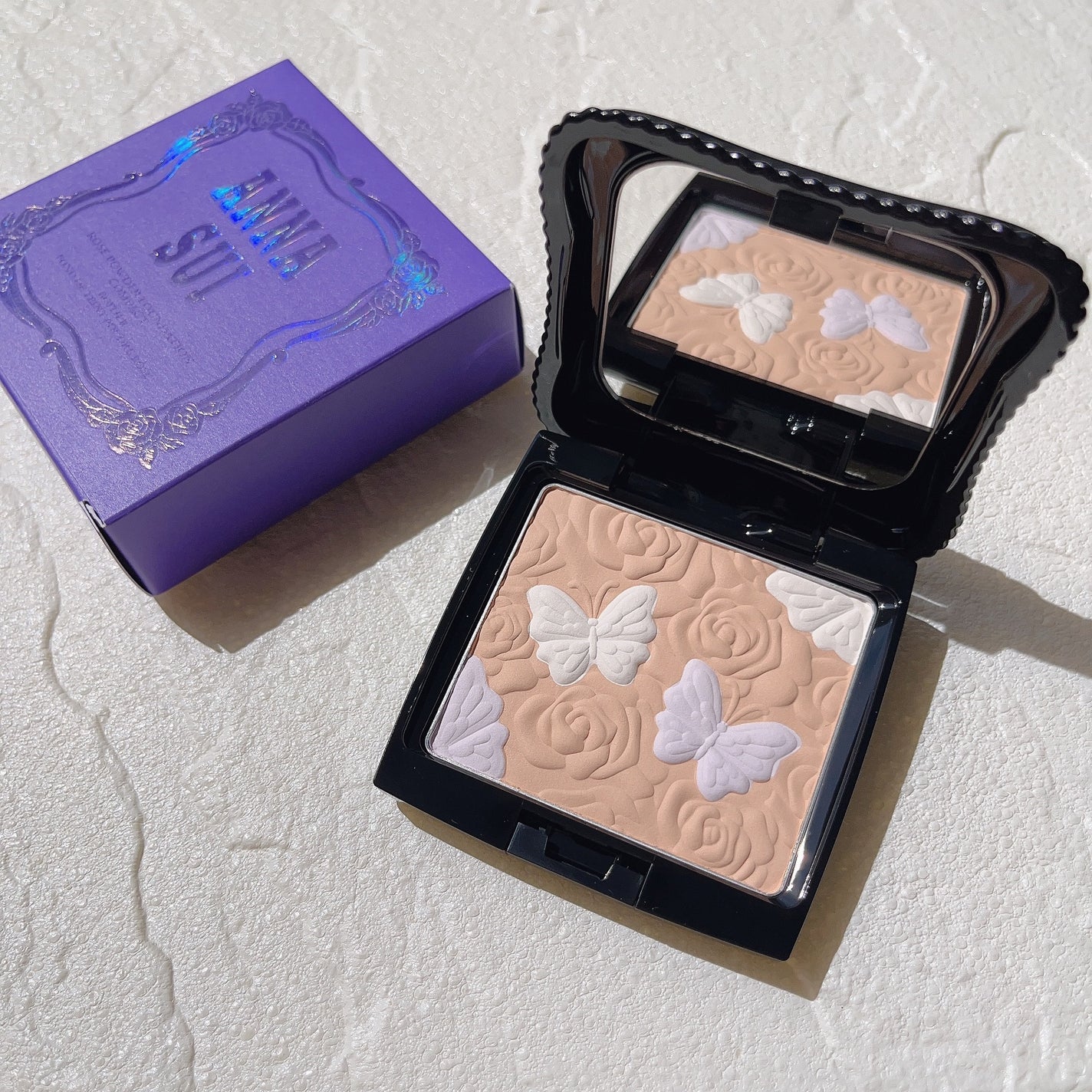 ローズ パウダー ファンデーション/ANNA SUI/パウダーファンデーションを使ったクチコミ(1枚目)