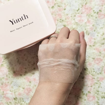 マルチスクエアシートマスク BOX/Yunth/シートマスク・パックを使ったクチコミ(2枚目)