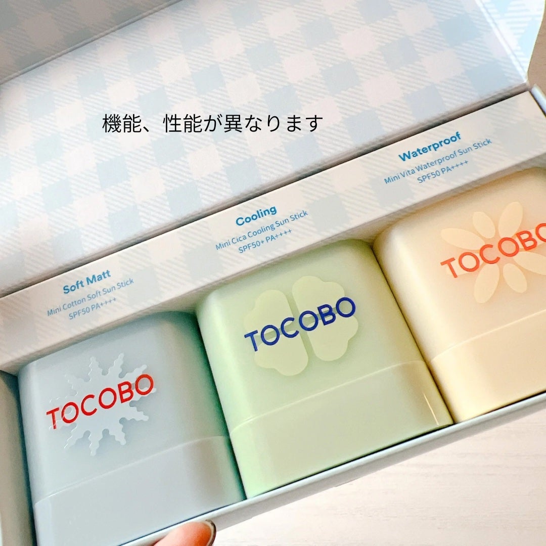 コットンソフトサンスティック/TOCOBO/日焼け止めスティックを使ったクチコミ(3枚目)