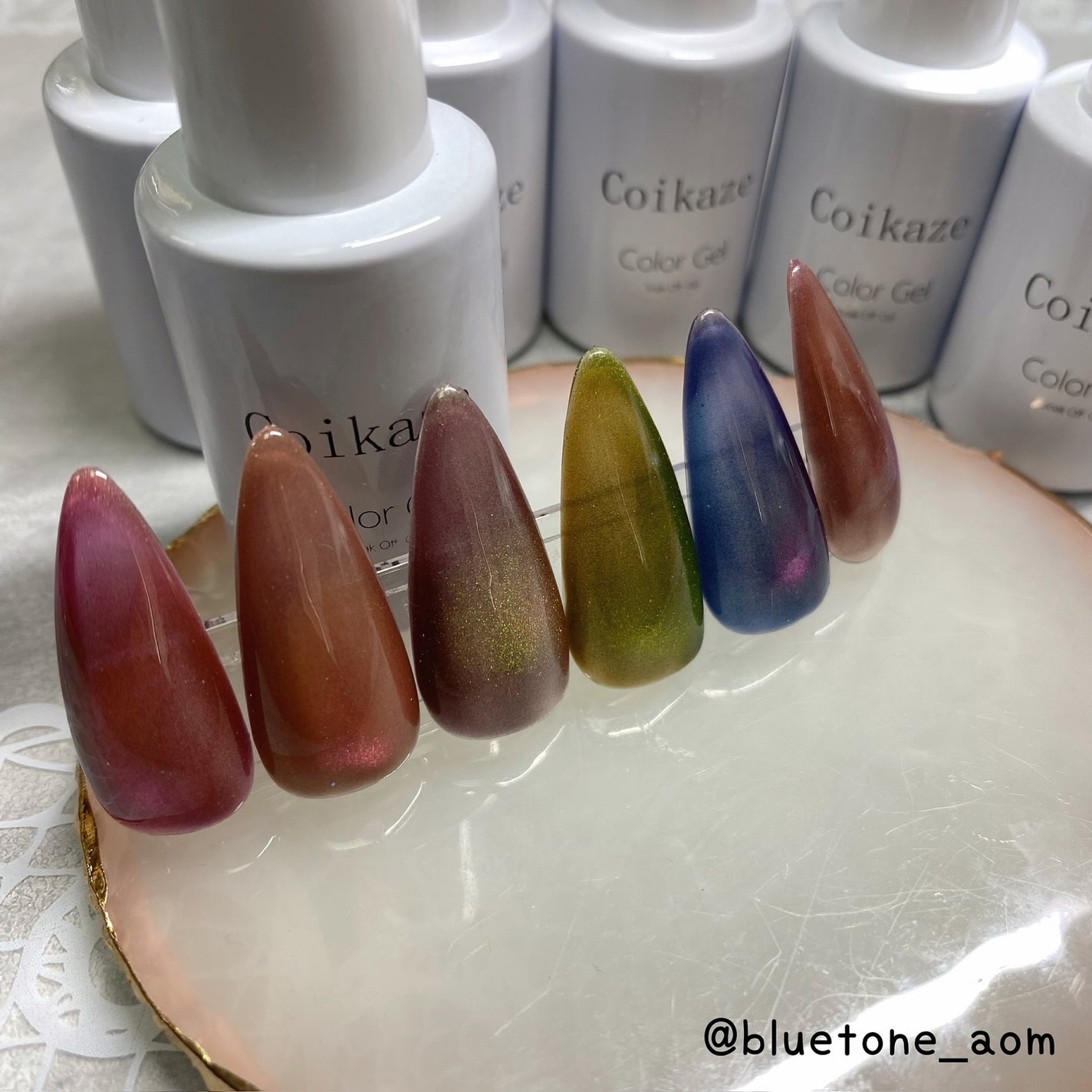 Coikaze キャッツアイジェル/Coikaze/ジェルネイルを使ったクチコミ(6枚目)