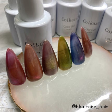 Coikaze キャッツアイジェル/Coikaze/ジェルネイルを使ったクチコミ(6枚目)