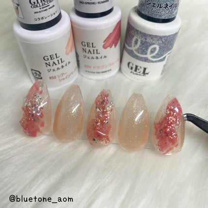 BRG ジェルネイル/DAISO/ジェルネイルを使ったクチコミ(2枚目)