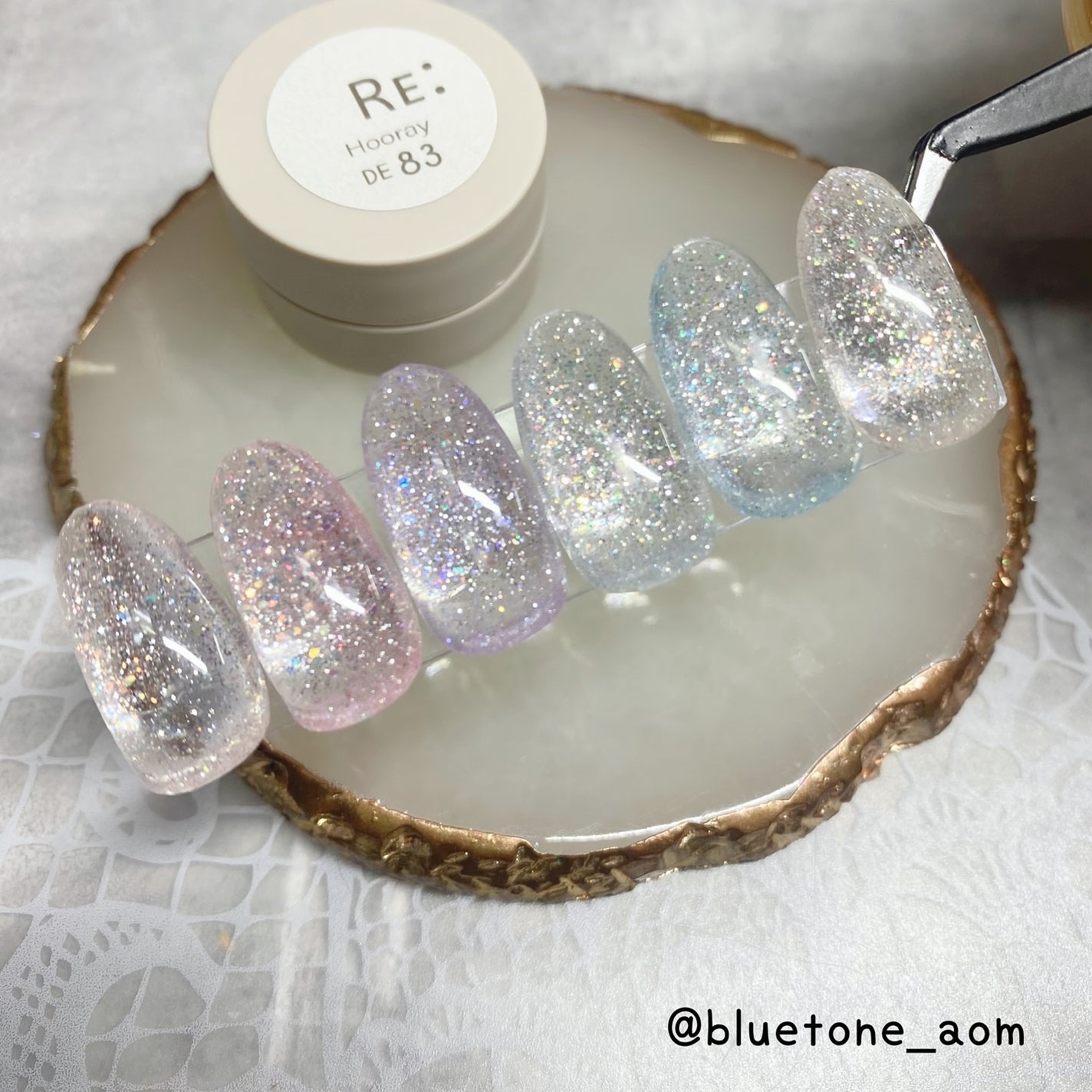 【RE:】Hooray./Beach/ジェルネイルを使ったクチコミ(4枚目)