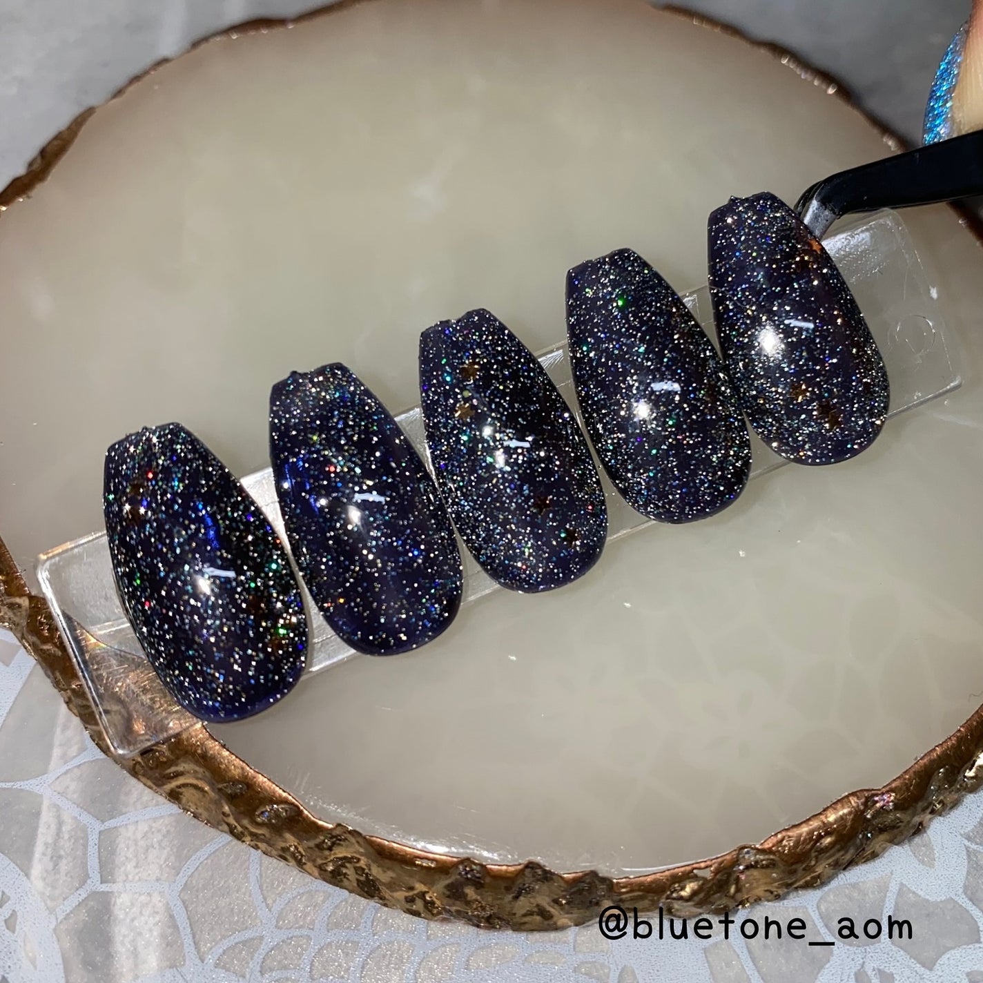 フラッシュパウダー/NAILTOWN/ネイル用品を使ったクチコミ(5枚目)