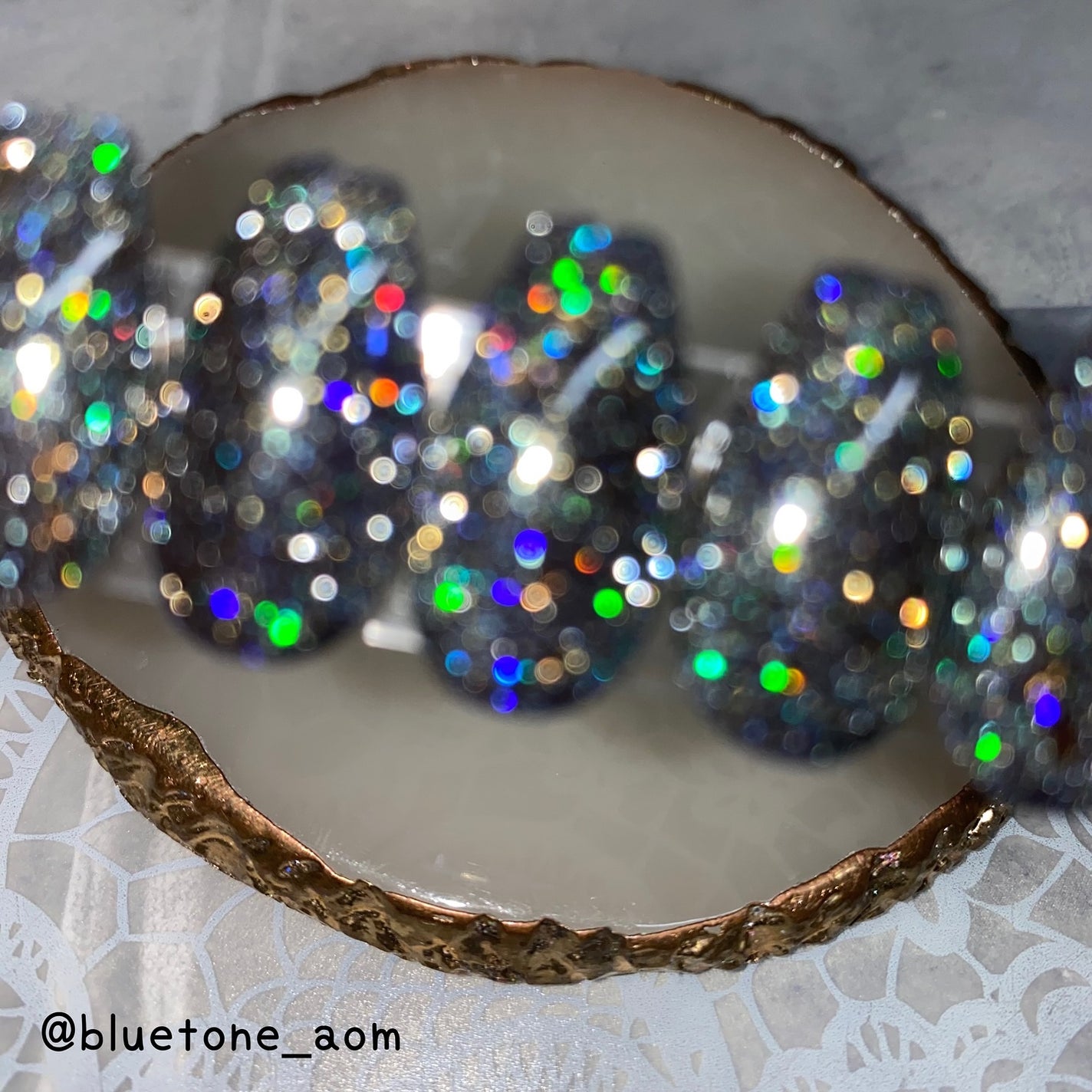 フラッシュパウダー/NAILTOWN/ネイル用品を使ったクチコミ(7枚目)