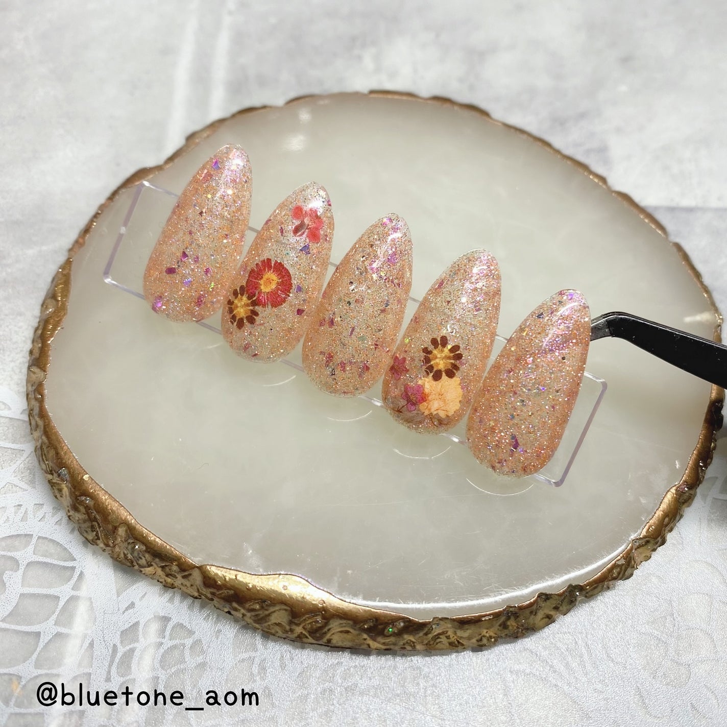 ネイルシール/SHEIN/ネイルシールを使ったクチコミ(1枚目)