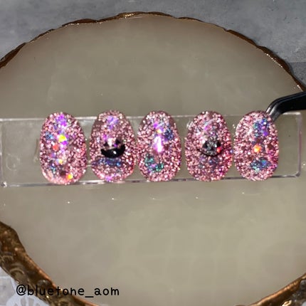 ネイルシール/セリア/ネイルシールを使ったクチコミ(5枚目)