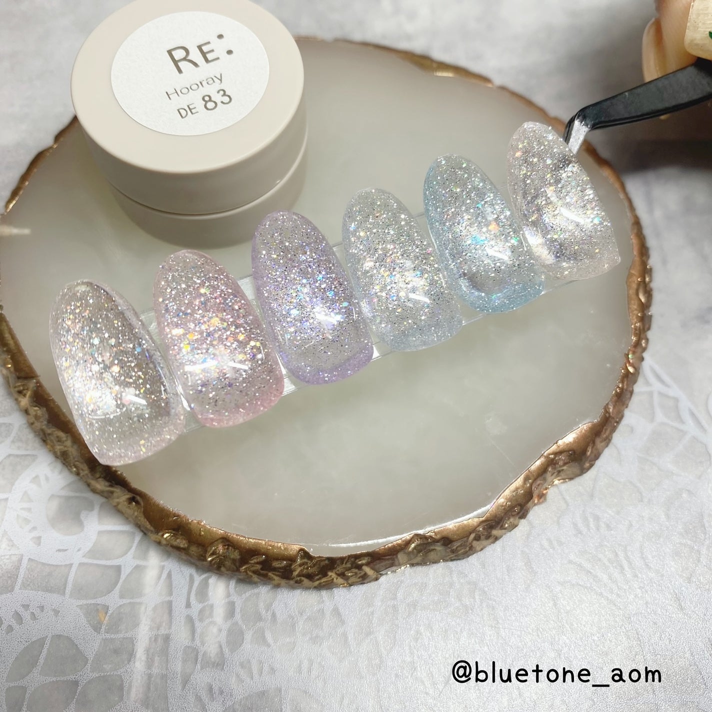 【RE:】Hooray./Beach/ジェルネイルを使ったクチコミ(7枚目)