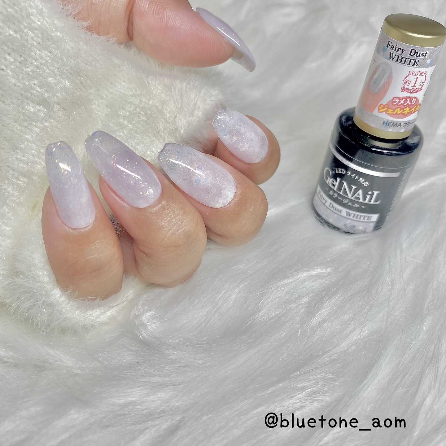 ジェルネイル（ライト対応）/セリア/ジェルネイルを使ったクチコミ（3枚目）