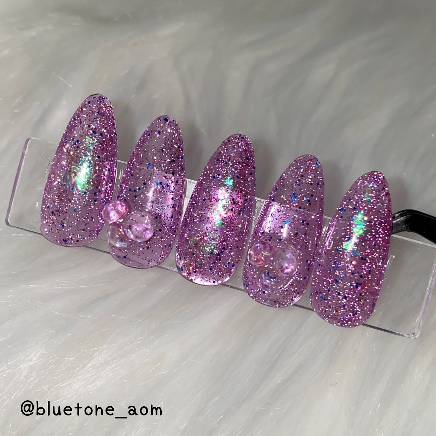 ⋆͛🦖⋆͛aomi on LIPS 「オリジナルフラッシュ📸手持ちのジェルを混ぜたりフラッシュグリッ..」(6枚目)