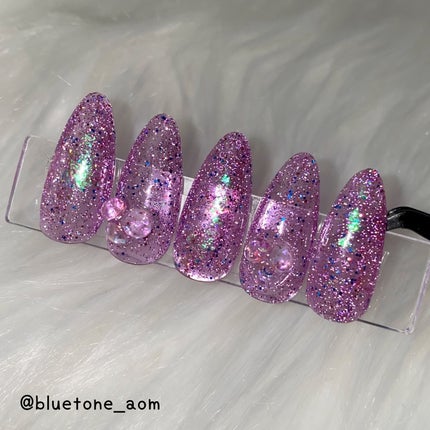 ⋆͛🦖⋆͛aomi on LIPS 「オリジナルフラッシュ📸手持ちのジェルを混ぜたりフラッシュグリッ..」(6枚目)