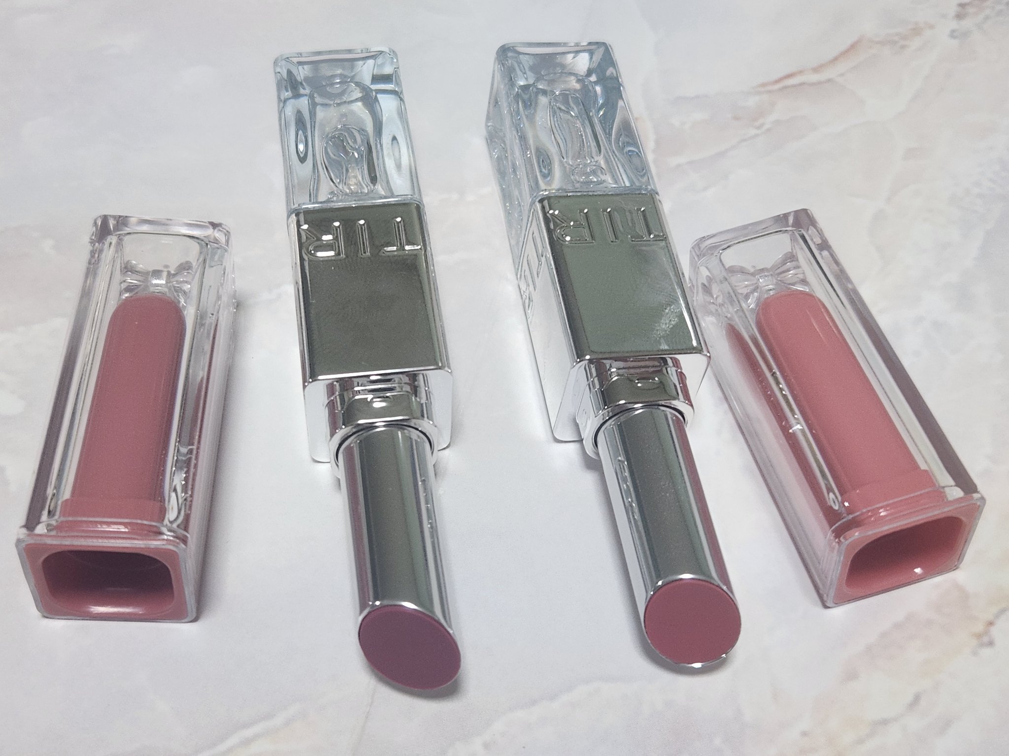 MELTING GLOW DUAL LIP 05 PINKUA/TIRTIR(ティルティル)/リップバームを使ったクチコミ（2枚目）