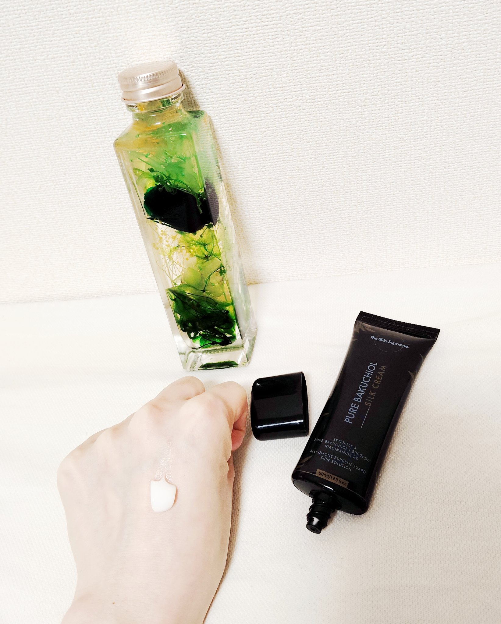 ピュアバクチオールシルククリーム/The Skin Supreme/フェイスクリームを使ったクチコミ（2枚目）