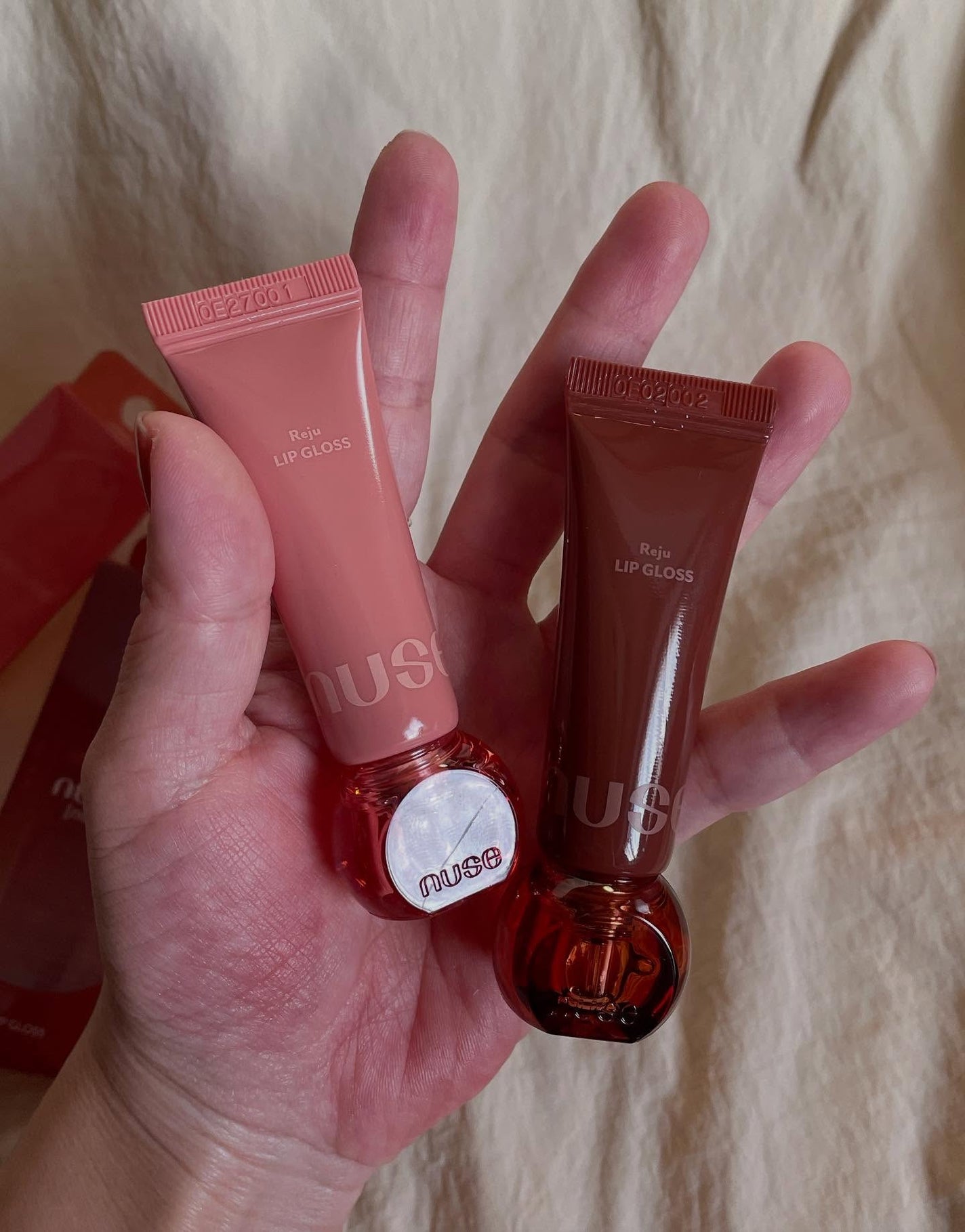 リジュリップグロス/nuse/リップグロスを使ったクチコミ(2枚目)