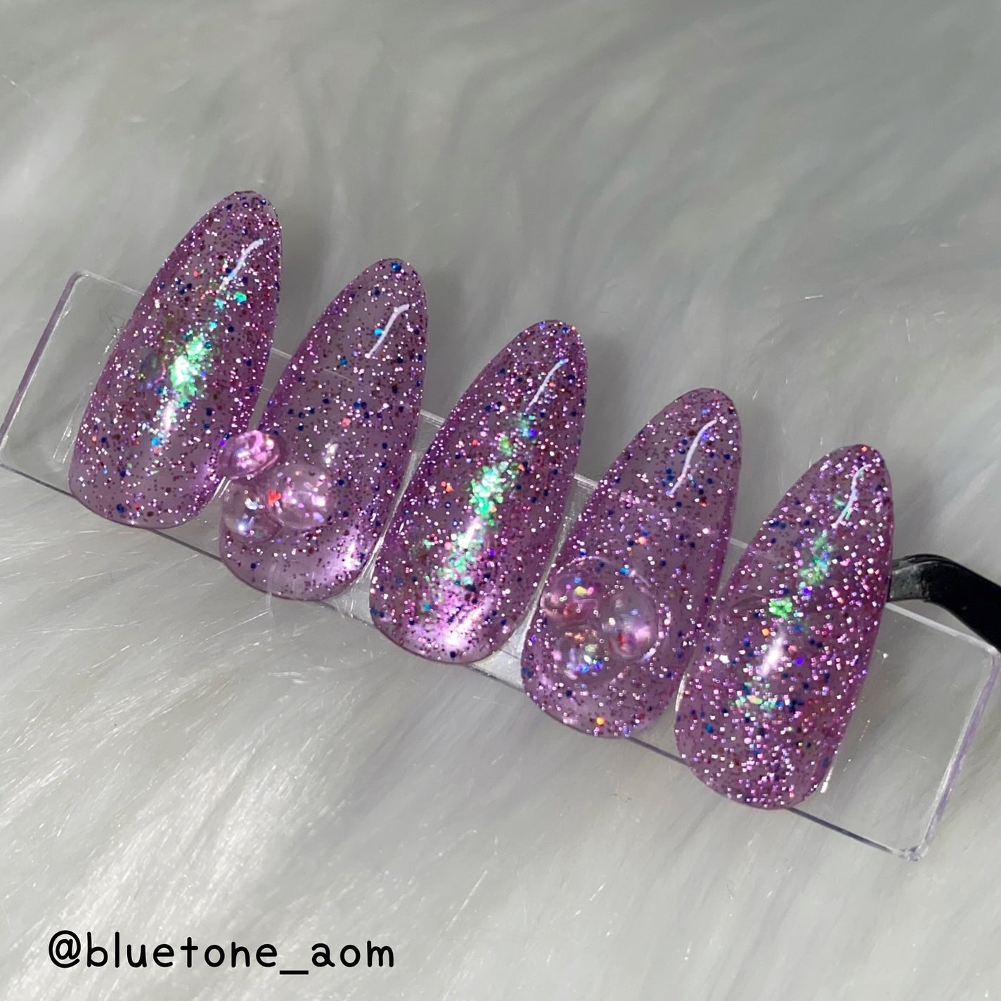 ⋆͛🦖⋆͛aomi on LIPS 「オリジナルフラッシュ📸手持ちのジェルを混ぜたりフラッシュグリッ..」(3枚目)