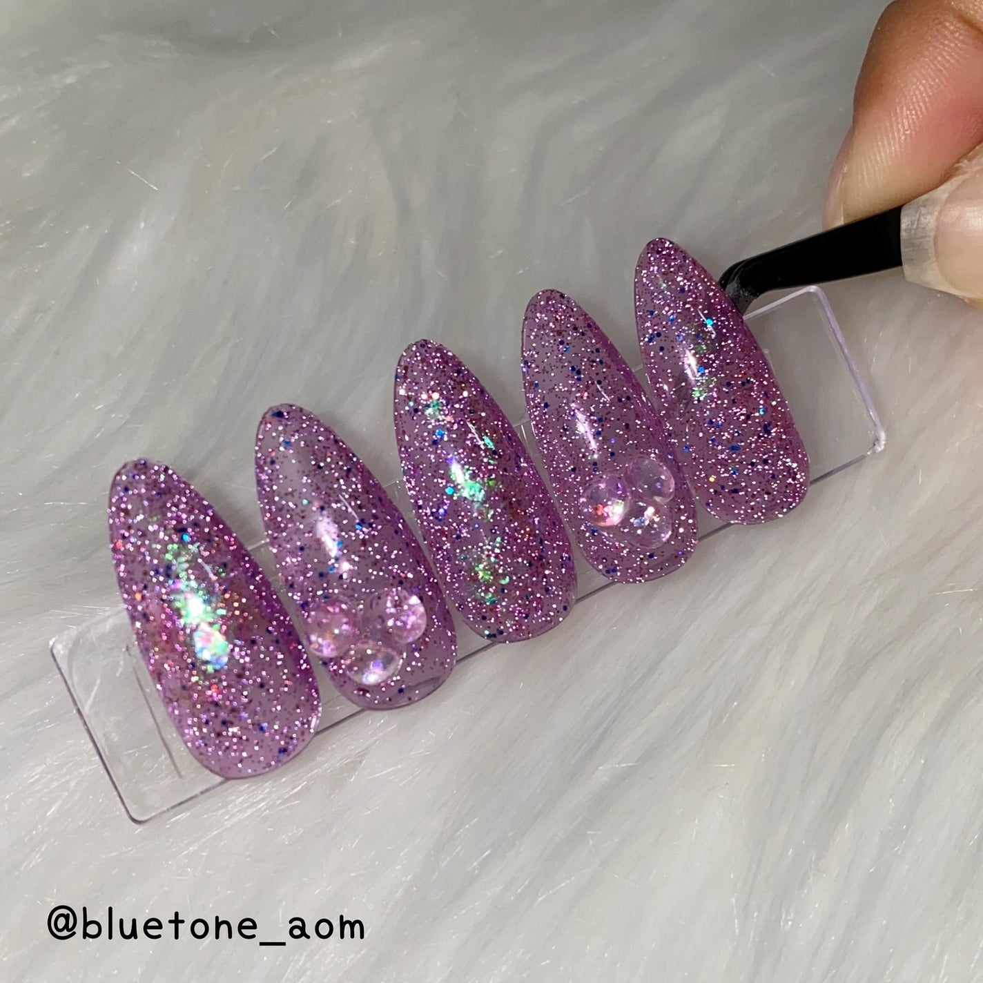 ⋆͛🦖⋆͛aomi on LIPS 「オリジナルフラッシュ📸手持ちのジェルを混ぜたりフラッシュグリッ..」(4枚目)