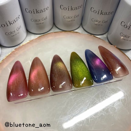 Coikaze キャッツアイジェル/Coikaze/ジェルネイルを使ったクチコミ(4枚目)
