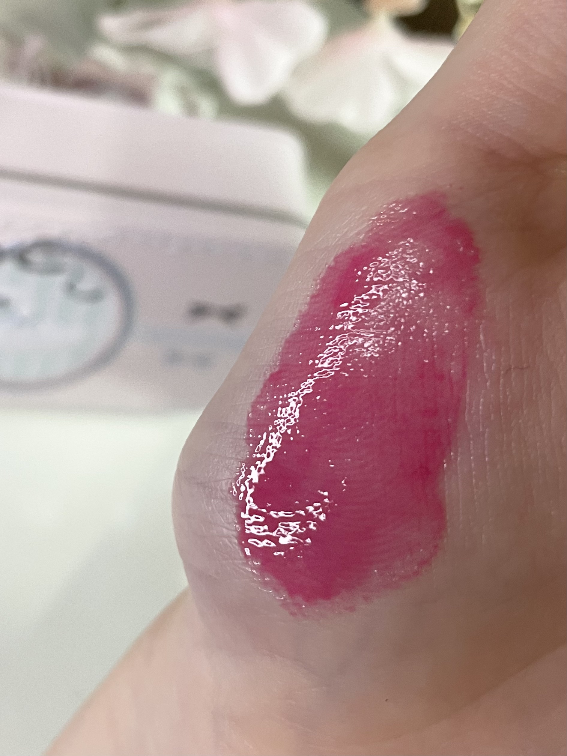 メルティングキャンディーバーム 07 チェリーフィズ/dasique/口紅を使ったクチコミ（1枚目）